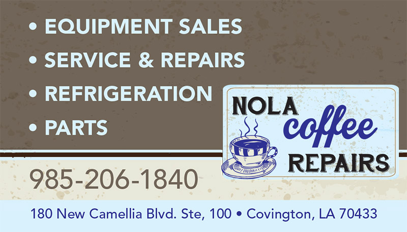 NOLA Coffee Repairs